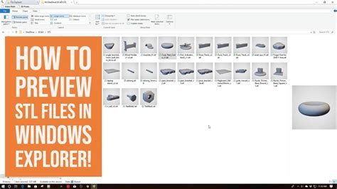 how to view stl files on windows|How To Preview STL Files In Windows Explorer .